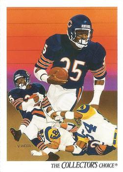 Neal Anderson Chicago Bears 1991 Upper Deck NFL Checklist #72